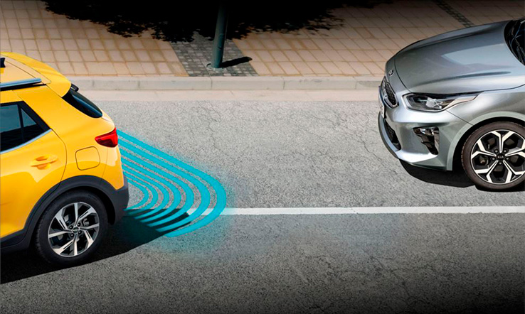Sensor de estacionamento traseiro
